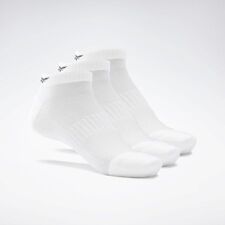 Reebok Active Foundation Low Cut 3 Pack Socks, White 